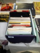A box of 45rpm's mostly 60's & 70's