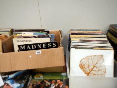 A mixed lot of records including Mamas & Papas, Shadows & Fats Domino etc.