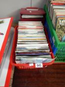 2 boxes of 45rpm's mostly 70's & 80's