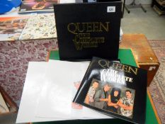 Queen, The complete works QB1, Uk 1985 limited edition 14 LP vinyl box set, glossy book,
