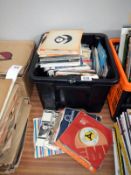 A quantity of 45rpm records