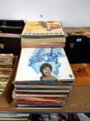 A quantity of approximately 150 LP's including Leadbelly, Peggy Lee & Dakota Station etc.