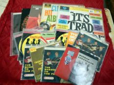 5 LPs including mono Gene Pitney, Cliff Richard and 11 EPs Shadows, Gene Pitney,