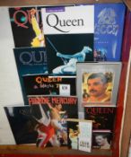 A collection of Queen related books