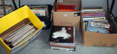 A mixed lot of LP recordsincluding Tina Turner & Neil Diamond etc.