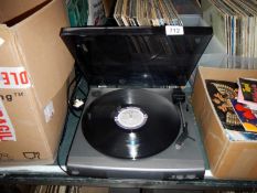 A Sony record deck