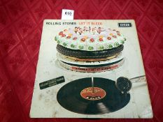 The Rolling Stone Let It Bleed Boxed Decca Label, Mono, Stickered Sleeve,