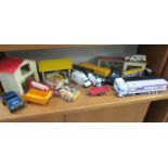 A mixed lot of die cast models etc