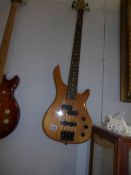 A STAGG universe of music electric bass guitar