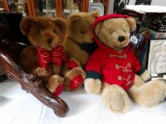 3 Harrod's teddy bears