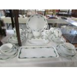 Approximately 30 pieces of porcelain tea ware