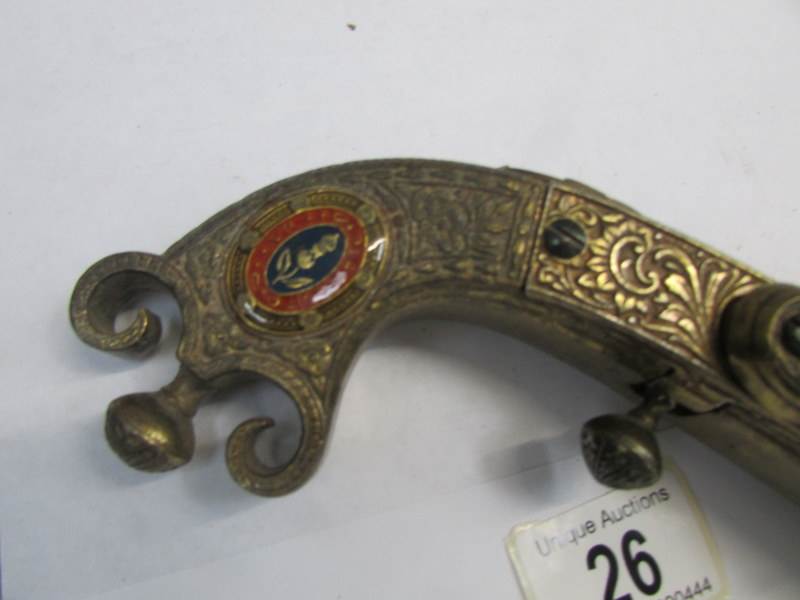 An ornamental flintlock pistol - Image 3 of 3