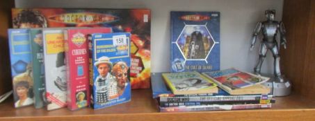 A quantity of Doctor Who items