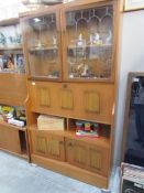 A teak cabinet