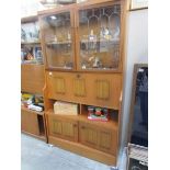 A teak cabinet