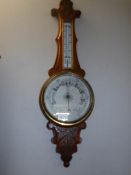 An oak barometer