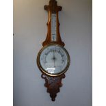 An oak barometer