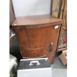 A sewing machine cabinet