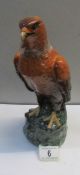 A Royal Doulton Whyte and Mackay golden eagle decanter