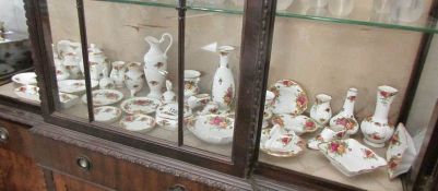 Approximately 36 pieces of Royal Albert Old Country Roses