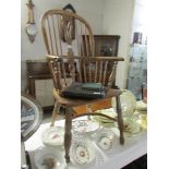 A 19th century Windsor chair