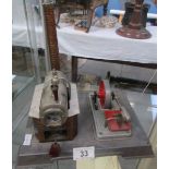 A model stationary steam engine