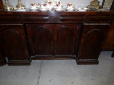 A Victorian mahogany sideboard