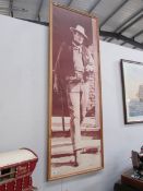 A large picture of John Wayne