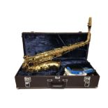 A Yamaha alto saxaphone in very good condition (well looked after) in hard case