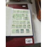 2 stock books of 19th and 20th century British stamps covering Victoria to Queen Elizabeth II