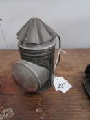 A vintage policemans lantern