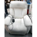 An electric recliner chair