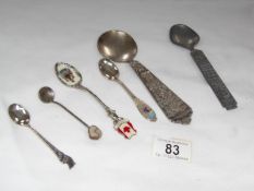 6 collector's spoons