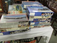 Approximately 20 Revell model aircraft kits