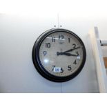 A Smith's bakelite wall clock