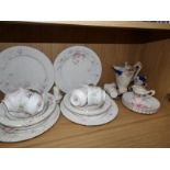 A James Kent coffee set and quantity of Royal Stafford tea ware