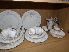 A James Kent coffee set and quantity of Royal Stafford tea ware