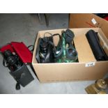 5 pairs of binoculars