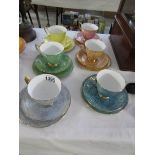 18 pieces of Royal Albert Gossamer tea ware