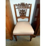 An Edwardian chair