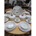 Approximately 54 pieces of Royal Doulton Morning Star pattern table ware