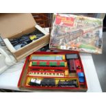 A Tri-ang Old Smoky electric train set in original box