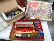 A Tri-ang Old Smoky electric train set in original box