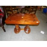 A good quality inlaid coffee table