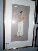 A framed and glazed limited edition print entitled 'Mystery' by Kay Boyce,