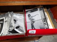 A large quantity of 'pin-up' photographs and sheets