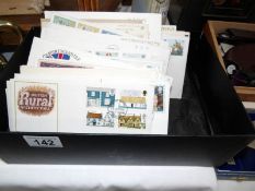 A quantity of first day covers