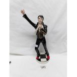 A Lorna Bailey figure of Elvis (missing finger on right hand)