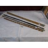 5 swagger sticks including Royal Engineers and Army General Service Corps
