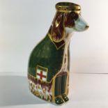 A Royal Crown Derby spaniel, limited edition,